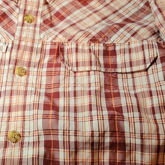 Duluth Mens Vented Roll Tab Long Sleeve Button Down 2XL Fishing Outdoor Plaid - Picture 3 of 6